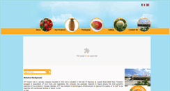 Desktop Screenshot of oceantropicalfruits.com